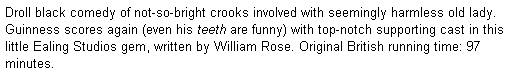 Maltin Review