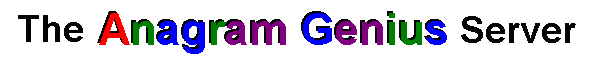 Anagram at this site