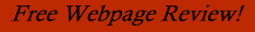 Free Webpage Review